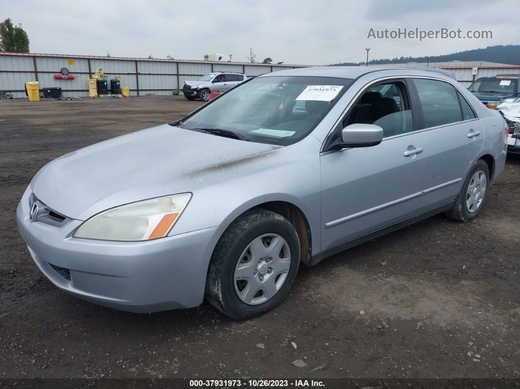 2005 Honda Accord 2.4 Lx Silver vin: 1HGCM56405A174596