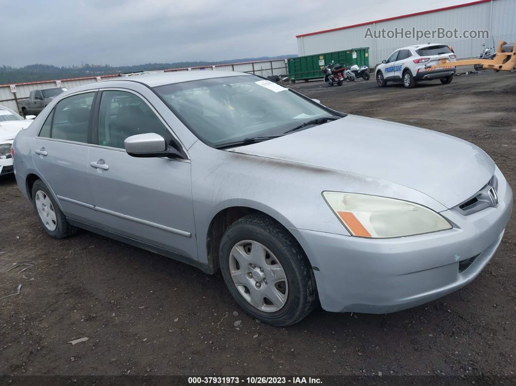 2005 Honda Accord 2.4 Lx Silver vin: 1HGCM56405A174596