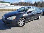 2007 Honda Accord Lx Black vin: 1HGCM56407A225419