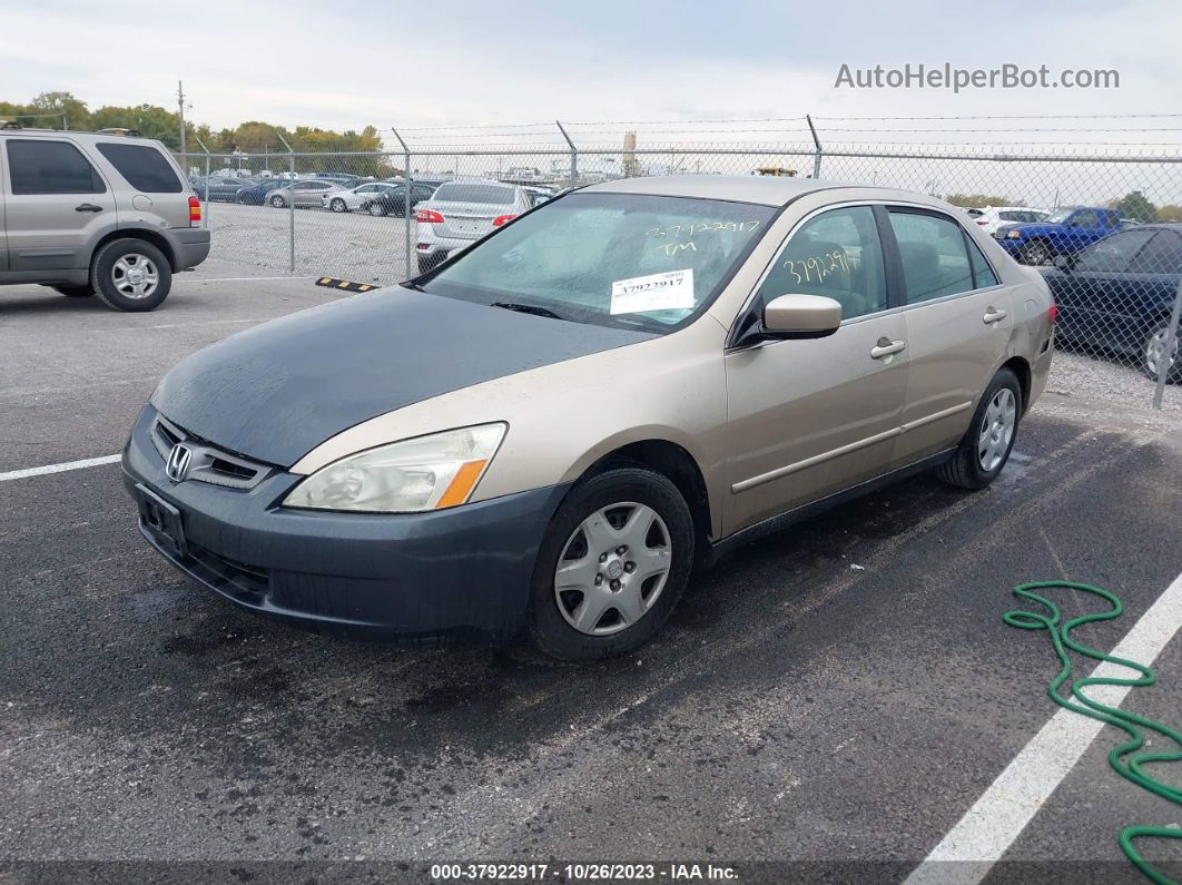 2005 Honda Accord Lx Tan vin: 1HGCM56415A144264