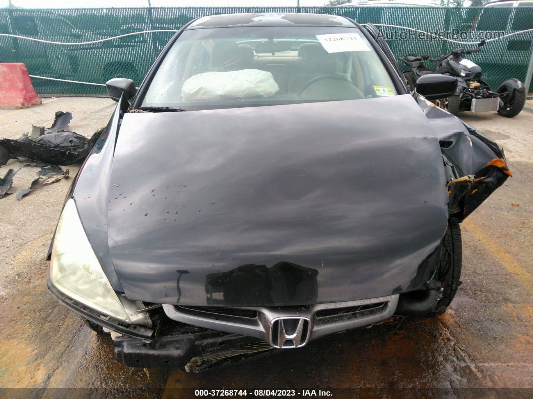 2005 Honda Accord Sdn Lx Black vin: 1HGCM56415A179046