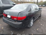 2005 Honda Accord 2.4 Lx Black vin: 1HGCM56415A181783