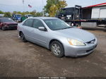 2005 Honda Accord 2.4 Lx Silver vin: 1HGCM56415A190077