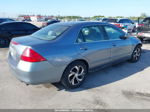 2007 Honda Accord 2.4 Lx Gray vin: 1HGCM56417A036732