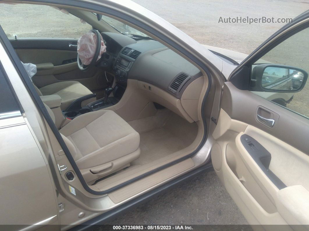 2007 Honda Accord 2.4 Lx Золотой vin: 1HGCM56417A063963