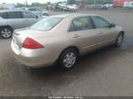 2007 Honda Accord 2.4 Lx Золотой vin: 1HGCM56417A063963