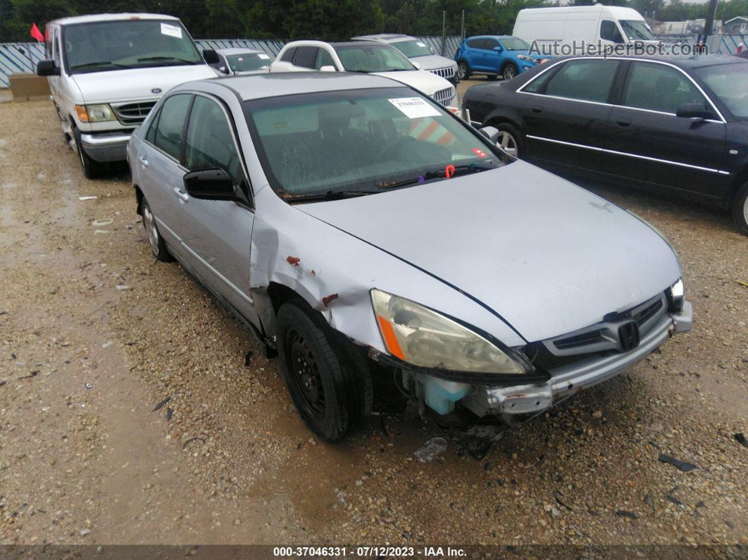 2005 Honda Accord Sdn Lx Silver vin: 1HGCM56425A123455