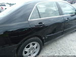 2005 Honda Accord Sdn Lx Black vin: 1HGCM56425A151644