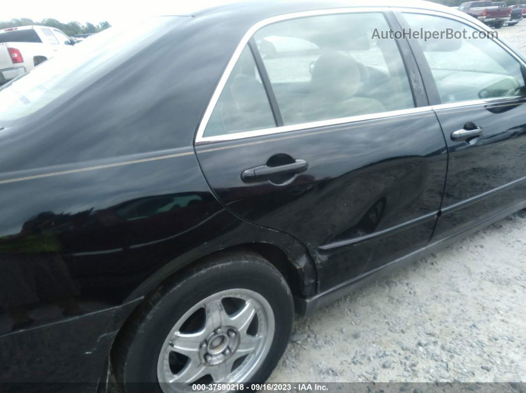 2005 Honda Accord Sdn Lx Black vin: 1HGCM56425A151644