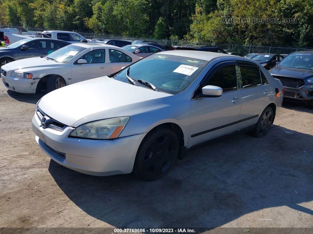 2005 Honda Accord 2.4 Lx Silver vin: 1HGCM56425L003482