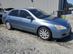 2007 Honda Accord Lx Синий vin: 1HGCM56427A076849