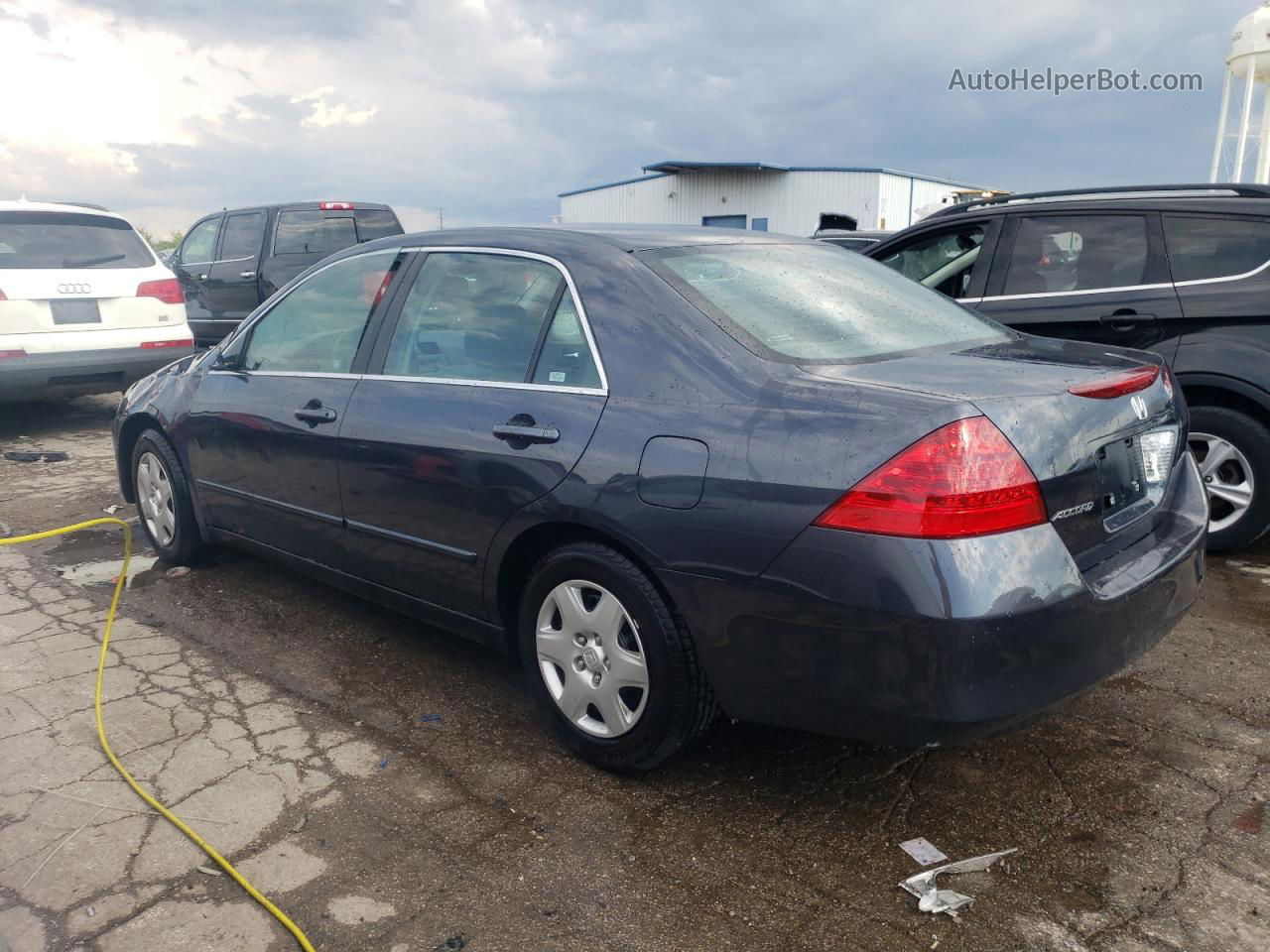 2007 Honda Accord Lx Gray vin: 1HGCM56427A099919