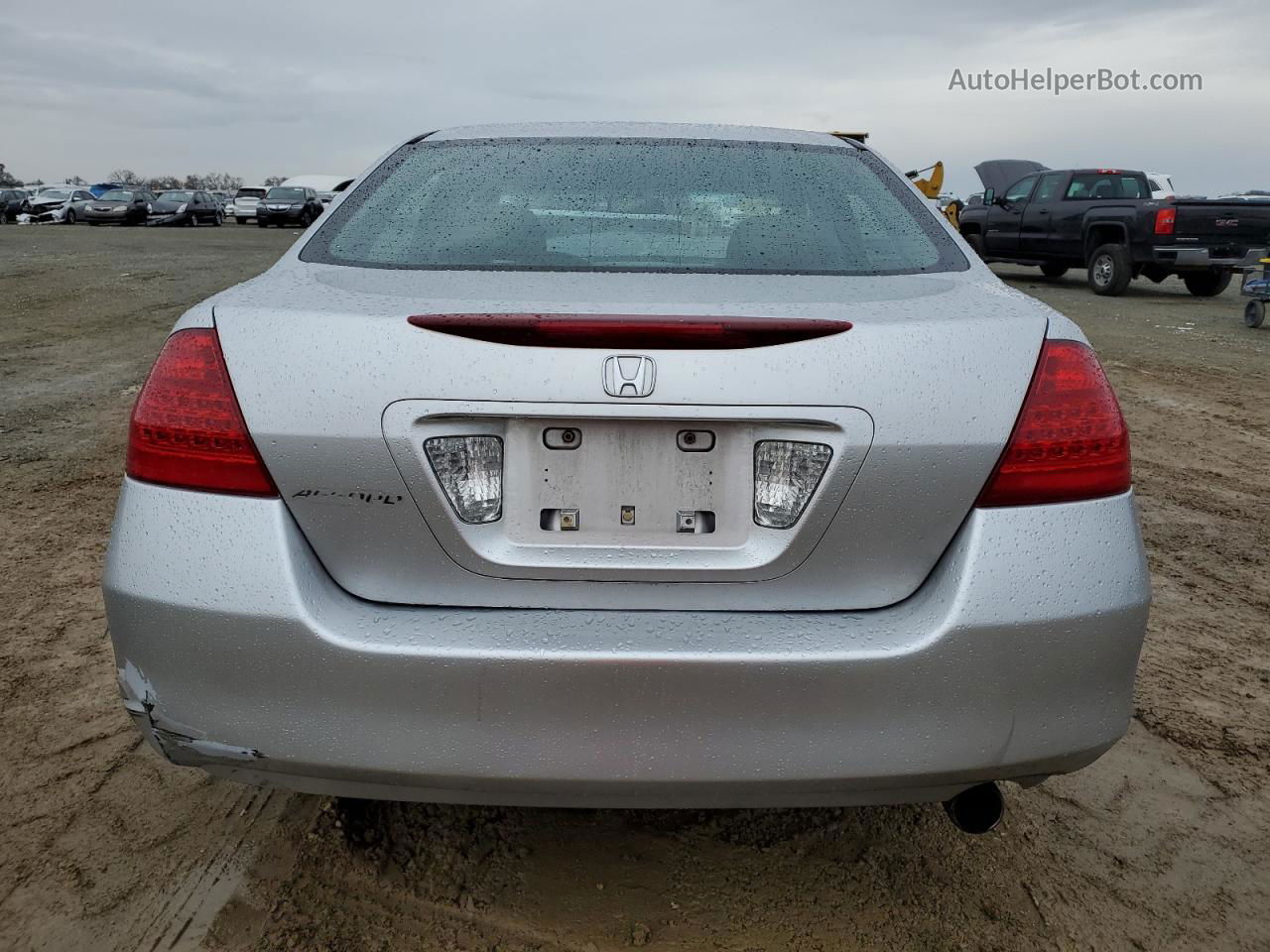 2007 Honda Accord Lx Silver vin: 1HGCM56427A177244