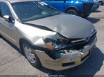 2007 Honda Accord 2.4 Lx Золотой vin: 1HGCM56427A190298