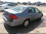 2007 Honda Accord 2.4 Lx Blue vin: 1HGCM56437A025358