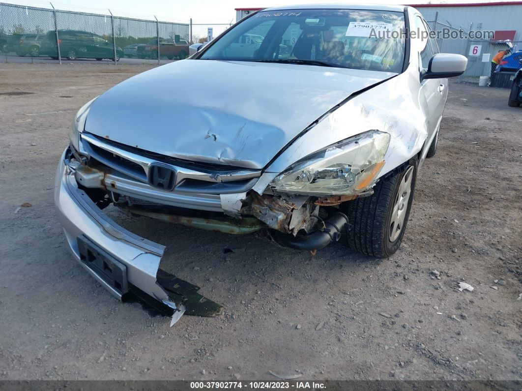 2007 Honda Accord Sdn Lx Silver vin: 1HGCM56437A100379