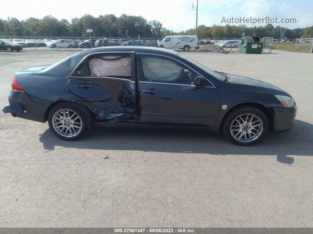 2007 Honda Accord Sdn Lx Gray vin: 1HGCM56437A153020