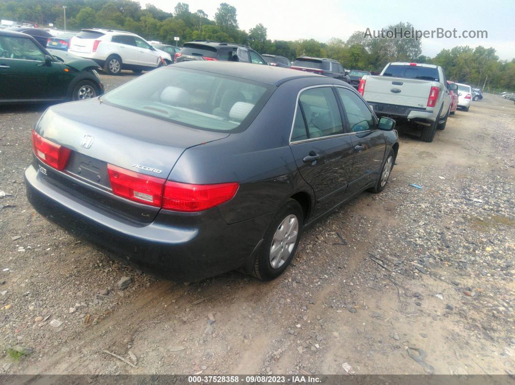 2005 Honda Accord Sdn Lx Gray vin: 1HGCM56445A041596