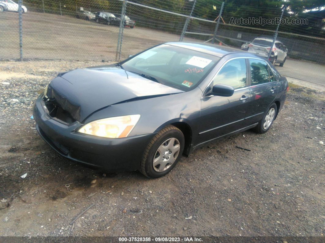 2005 Honda Accord Sdn Lx Gray vin: 1HGCM56445A041596