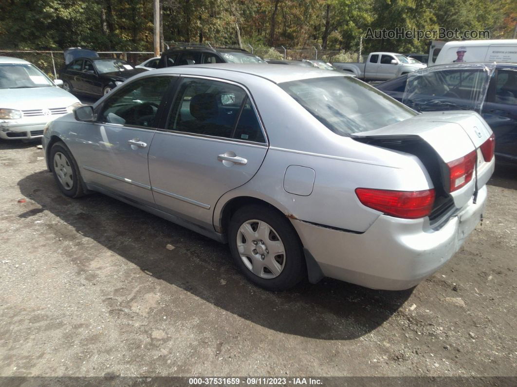 2005 Honda Accord Sdn Lx Silver vin: 1HGCM56445A100601