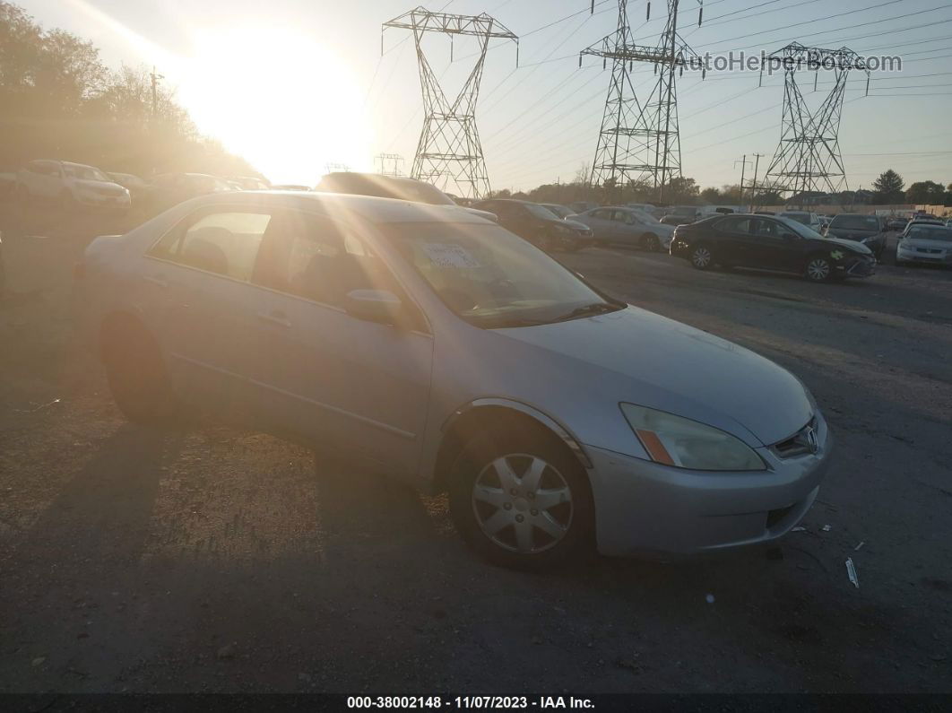 2005 Honda Accord Sdn Lx Silver vin: 1HGCM56445A115440