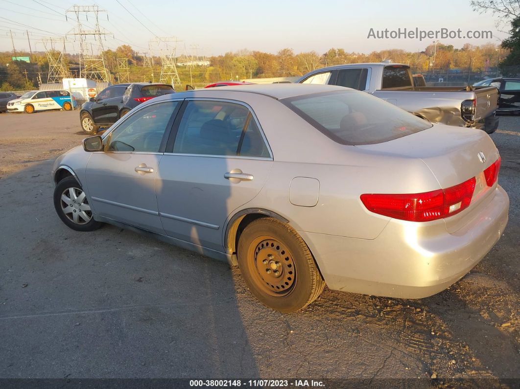 2005 Honda Accord Sdn Lx Silver vin: 1HGCM56445A115440