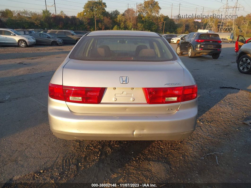 2005 Honda Accord Sdn Lx Silver vin: 1HGCM56445A115440