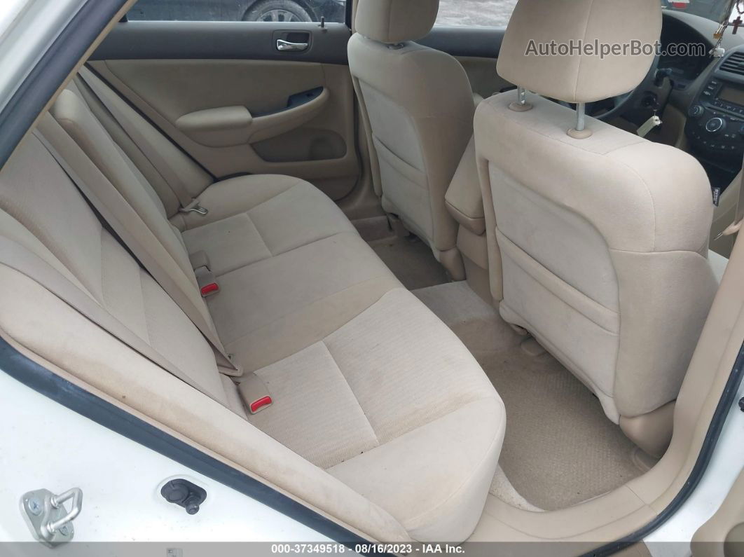 2005 Honda Accord Sdn Lx Белый vin: 1HGCM56445A134490