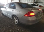 2007 Honda Accord Lx Silver vin: 1HGCM56447A049815