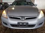 2007 Honda Accord Lx Silver vin: 1HGCM56447A049815