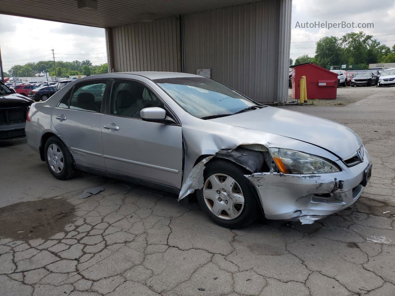 2007 Honda Accord Lx Silver vin: 1HGCM56447A061799