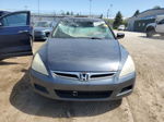 2007 Honda Accord Lx Gray vin: 1HGCM56447A116171