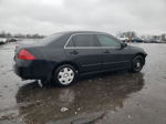 2007 Honda Accord Lx Black vin: 1HGCM56447A227139