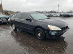 2007 Honda Accord Lx Черный vin: 1HGCM56447A227139