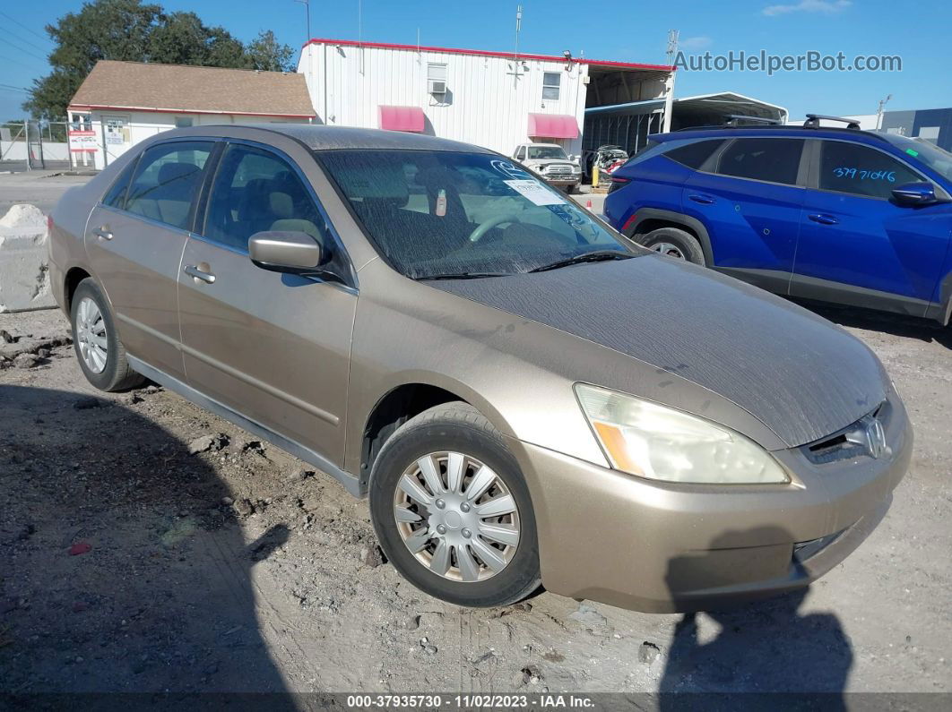 2005 Honda Accord Sdn Lx Золотой vin: 1HGCM56455A081850