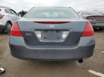 2007 Honda Accord Lx Gray vin: 1HGCM56457A222421