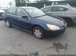 2005 Honda Accord Sdn Lx Синий vin: 1HGCM56465A024086