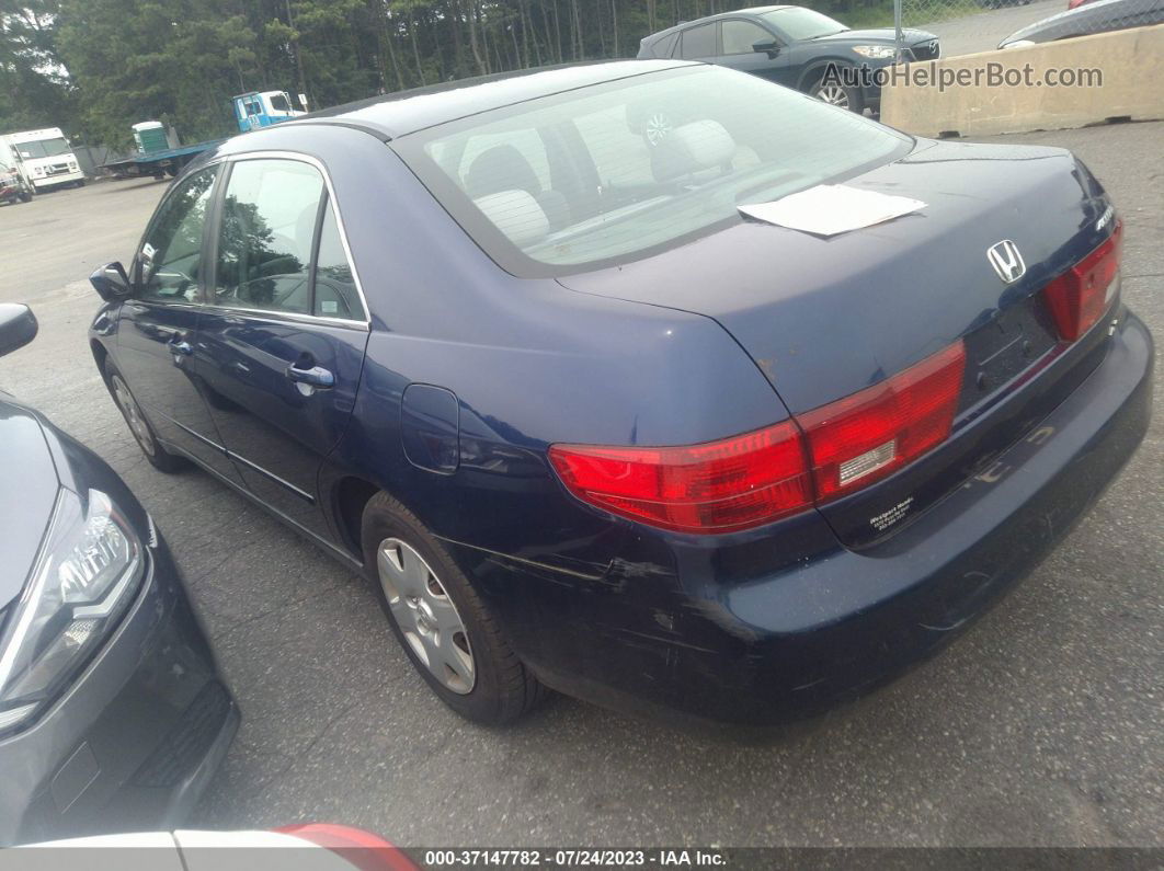 2005 Honda Accord Sdn Lx Синий vin: 1HGCM56465A024086