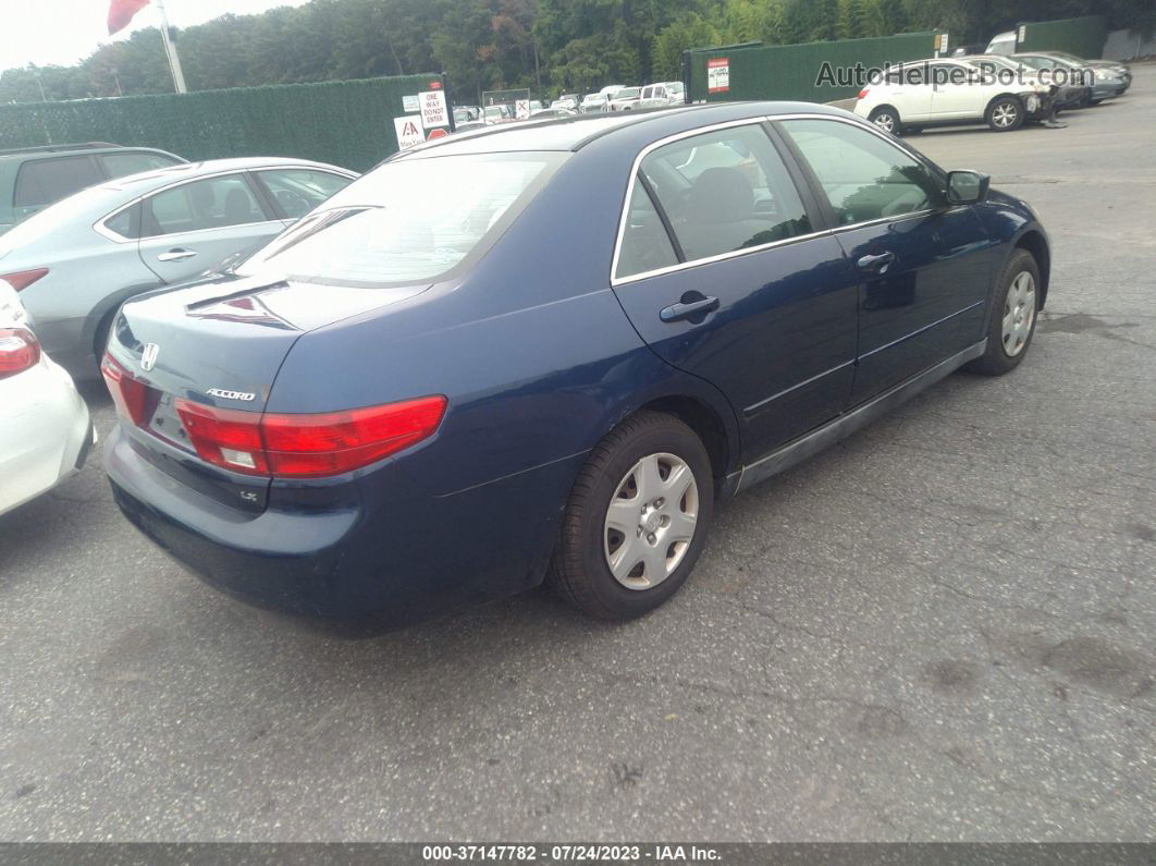 2005 Honda Accord Sdn Lx Синий vin: 1HGCM56465A024086