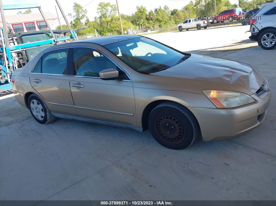 2005 Honda Accord Sdn Lx Gold vin: 1HGCM56465A153140