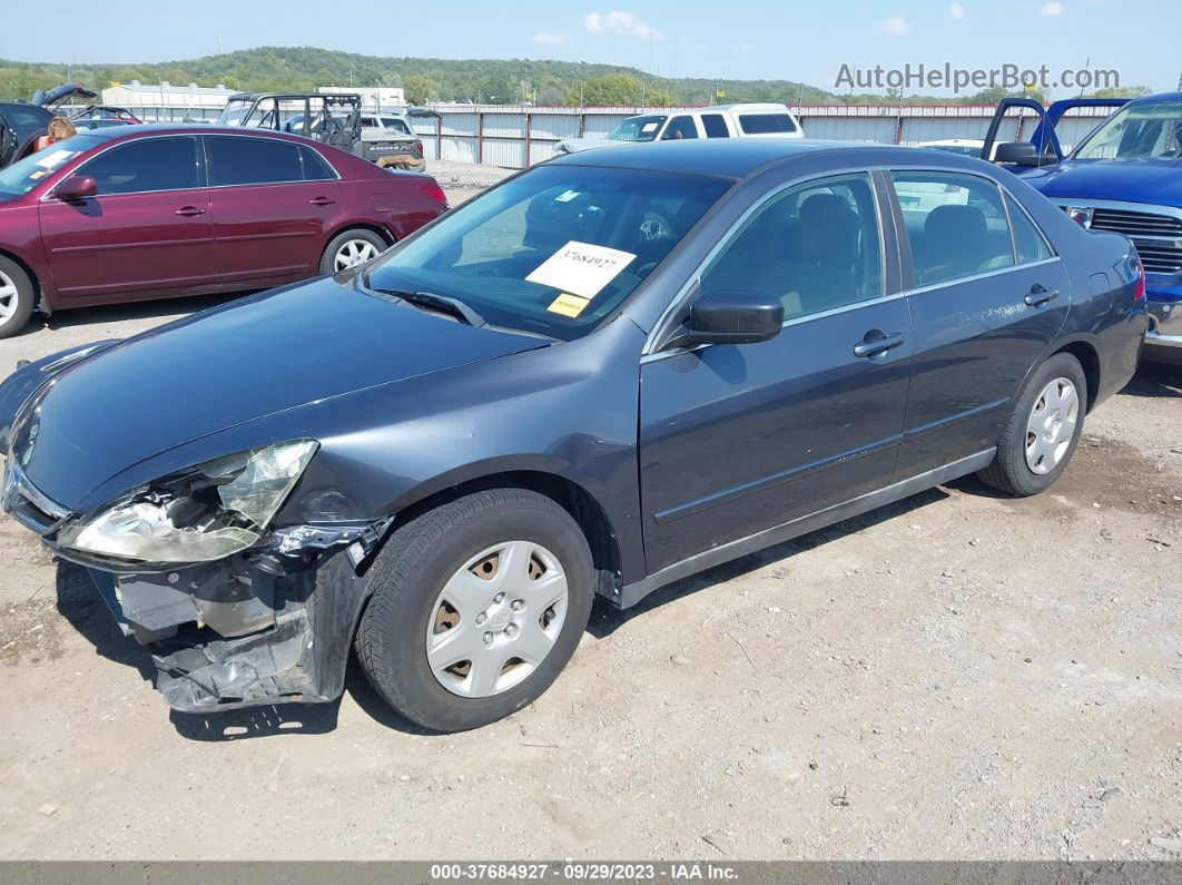 2007 Honda Accord Sdn Lx Gray vin: 1HGCM56467A049055