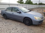 2007 Honda Accord Lx Blue vin: 1HGCM56467A076921