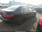 2005 Honda Accord Sdn Lx Black vin: 1HGCM56475A138226