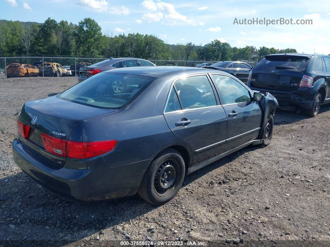 2005 Honda Accord Sdn Lx Gray vin: 1HGCM56475A163868