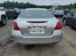 2007 Honda Accord Lx Silver vin: 1HGCM56477A221108