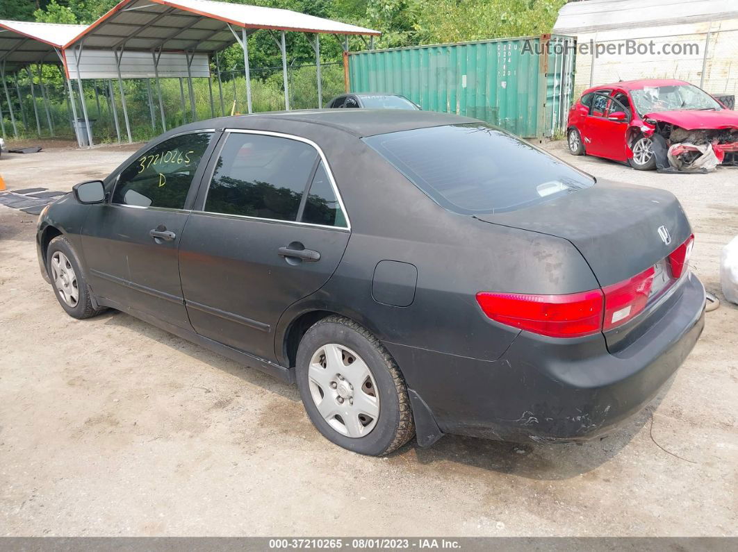 2005 Honda Accord Sdn Lx Black vin: 1HGCM56485A044906