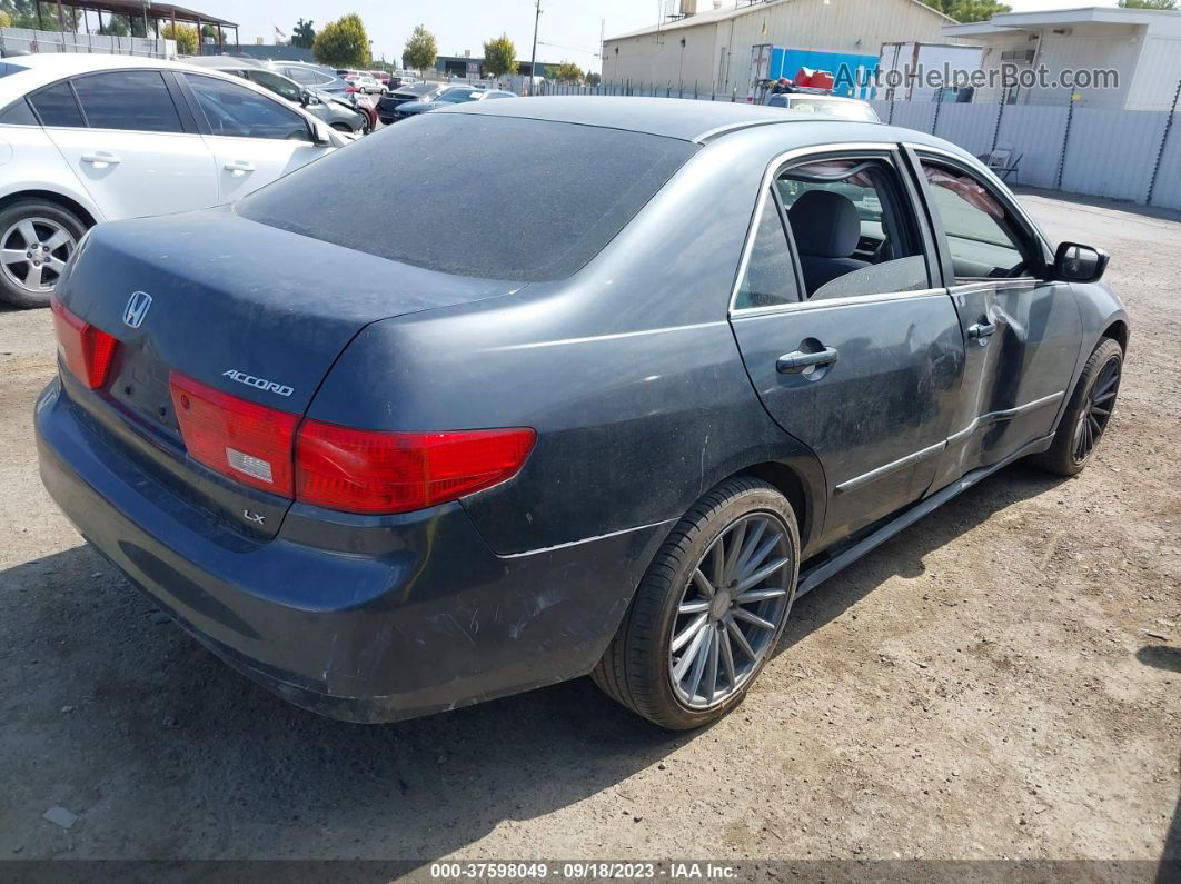 2005 Honda Accord Sdn Lx Blue vin: 1HGCM56485A056537