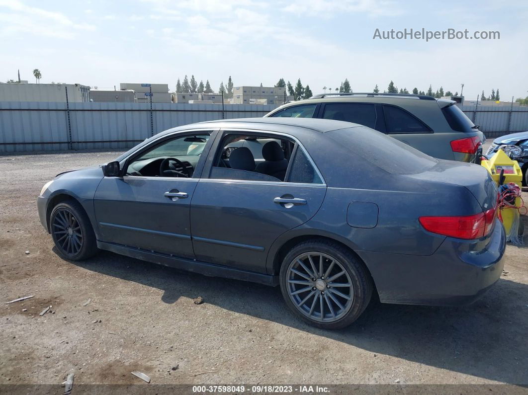 2005 Honda Accord Sdn Lx Blue vin: 1HGCM56485A056537