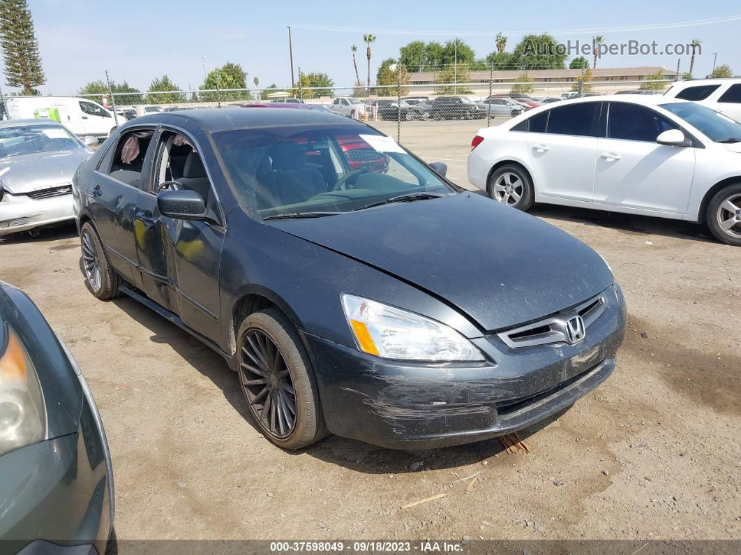 2005 Honda Accord Sdn Lx Blue vin: 1HGCM56485A056537