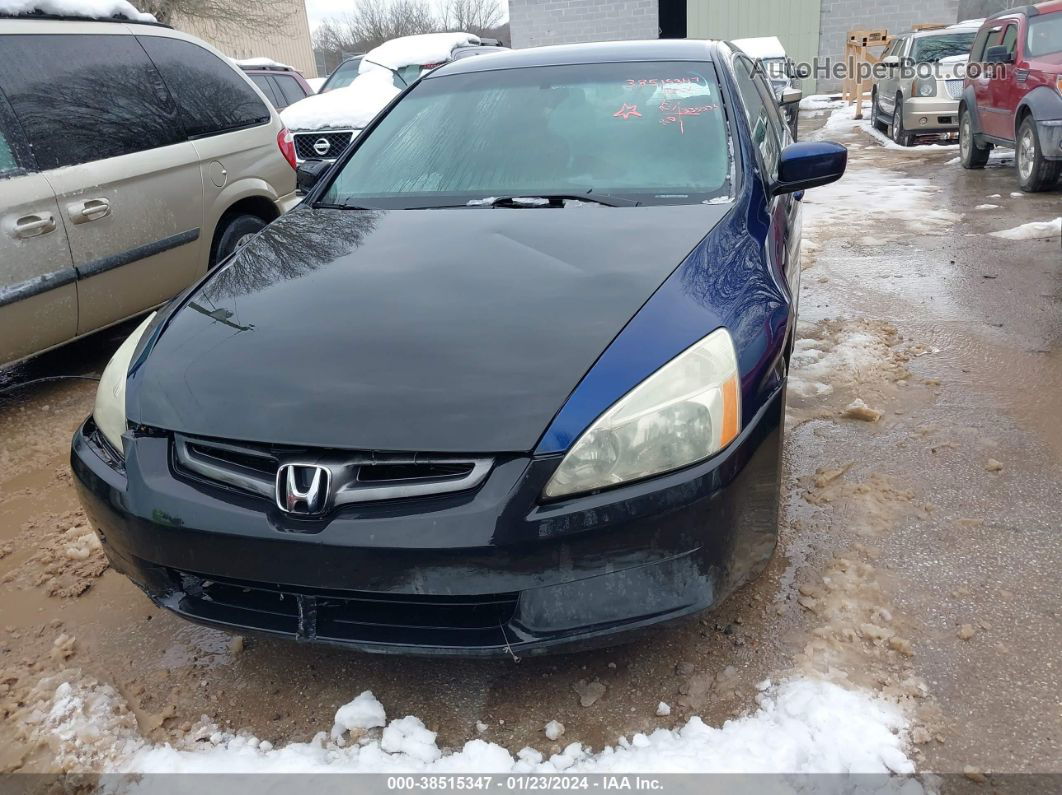 2005 Honda Accord 2.4 Lx Blue vin: 1HGCM56485A136128